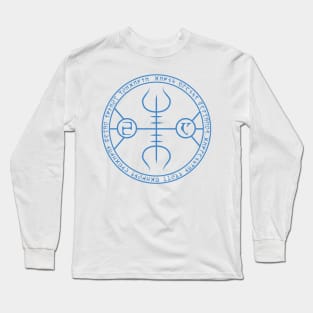 Runic School of Abjuration (No Text) Long Sleeve T-Shirt